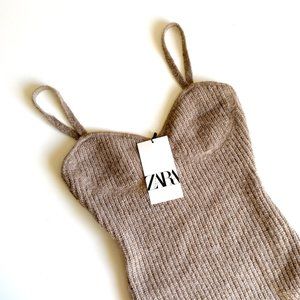 Zara Limited Edition Knit Bodysuit